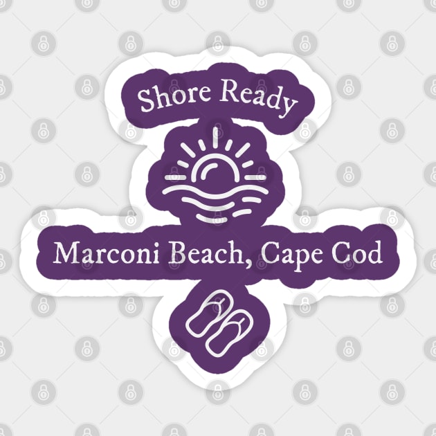 Shore Ready Marconi Beach Sticker by Salt + Cotton